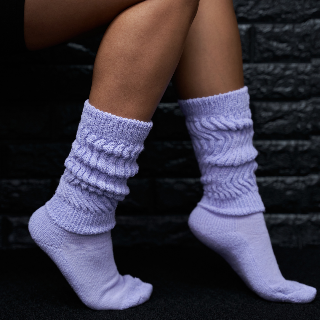 MDR Lightweight Cotton Slouch Socks For Women and Men 1 Pair Made
